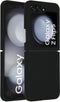 Accezz Galaxy Z Flip 5 - Liquid Silicone Backcover - Schokabsorberend - Zwart