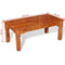 vidaXL - Salontafel - 110x60x45 - cm - massief - hout