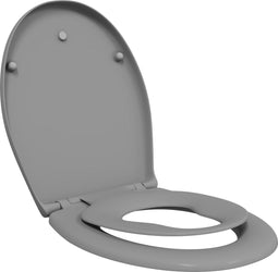 vidaXL - Familiale - Toiletzitting - met - Kinderzitting - Snelle - Release - Duroplast