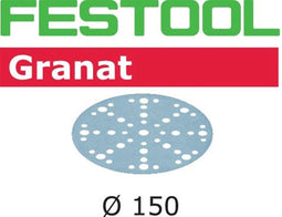 Festool 575160 - Granat schuurschijven - Voor VOC-lakken en harde ondergronden - Diameter 150 mm (1 stuk)