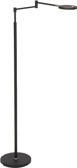 Steinhauer Soleil - vloerlamp - dimfunctie - zwart - aluminium - LED - 3515ZW