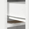 vidaXL - Hoge - Kast - Wit - 40x41x135 - cm - van - Geëngineerd - Hout