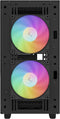 DeepCool CH360 - Micro-ATX Mini-ITX Behuizing - Gehard glas - Zwart