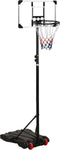 vidaXL Basketbalstandaard 216-250 cm polycarbonaat transparant