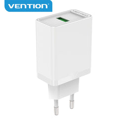 Vention FABW0-EU - Oplader - Quick Charge 3.0 - Wit