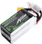Li-polymeer batterij - 1550mAh (14,8V) 100C 4S XT60 stekker voor modelbouw, drones, multicopters, quadrocopter zoals 4S1P