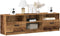 vidaXL - Tv-meubel - 150x33,5x45 - cm - bewerkt - hout - oud - houtkleurig