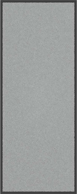 vidaXL - Deurmat - 60x150 - cm - grijs
