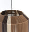 Light & Living Hanglamp Kozana - Donkerbruin - Ø36cm - Modern - Hanglampen Eetkamer, Slaapkamer, Woonkamer