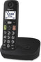 Panasonic KX-TGU110EXB - DECT-telefoon - 100 entries - Zwart