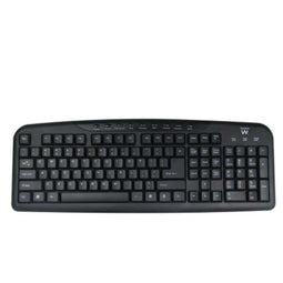 Toetsenbord Ewent EW3195 Zwart QWERTZ