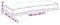 vidaXL - Ligbedkussens - voor - Bank - 2 - stuks - Beige - 100x40x8 - cm - Oxford - Stof