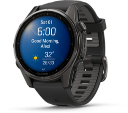 Garmin fenix 8 - Smartwatch - 43mm AMOLED GPS - Carbon