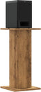 vidaXL - Speakerstandaards - 2 - st - 30x30x60 - cm - hout - artisanaal - eikenkleurig