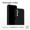 Accezz Samsung Galaxy A15 (4G) / A15 (5G) - Liquid Silicone Backcover - Schokabsorberend - Zwart