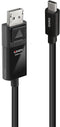Lindy 43342 - USB-C naar DisplayPort Kabel - 2.00 m - Zwart