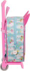 Schoolrugzak met Wielen Gabby's Dollhouse Blauw 22 x 27 x 10 cm