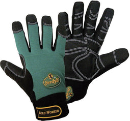 FerdyF. Mechanics COLD WORKER 1990-10 Montagehandschoen Clarino kunstleer Maat (handschoen): 10, XL EN 397 Cat II 1 paa