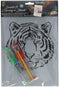 Creative Craft Group Scratch Set Regenboog Tijger & Eenhoorn
