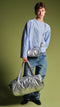 LOQI Weekender - Silver Metallic Large