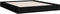 vidaXL - Bedframe - massief - hout - zwart - 120x200 - cm