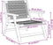 vidaXL - Tuinstoelen - 2 - stuks - Zwart - 67x77x73 - cm - Massief - Acaciahout