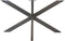HSM Collection Onderstel xmodel 130cm Gepoedercoat Grijs Metaal