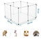 Eugad Looprooster - PP Plastic en Stalen Gaas - 102 x 70 cm - Zwart