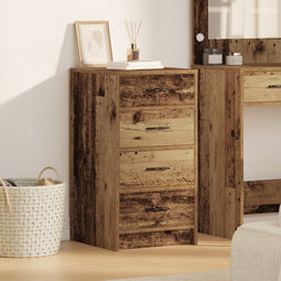 vidaXL - Dressoir - Oude - Hout - 40x41x75 - cm - Engineered - Hout