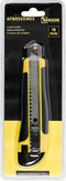 Benson Profi afbreekmes - 18 mm - Geel - Stevig en gebruiksvriendelijk