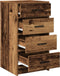 vidaXL - Dressoir - Oude - Hout - 40x41x75 - cm - Engineered - Hout