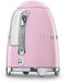Smeg KLF03PKEU - Waterkoker - 1,7L 2400W - Roze