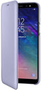 Samsung Galaxy A6+ - Wallet Cover - Auto-wake functie - Violet
