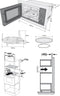 PRIVILEG AC 925 BVE Inbouw Combi Magnetron 25 Liter
