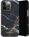Selencia Hoesje Geschikt voor iPhone 13 Pro Hoesje - Selencia Maya Fashion Backcover - zwart