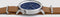 Komono Magnus II Blue Cognac horloge dames en heren - bruin - messing