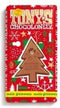 Tony's Chocolonely Kerstmis Kerstboom Chocolade - Reep Melkchocolade met Glühwein Kerst Geschenk Kerstcadeau Feestdagen 1 x 180 Gram Fairtrade Belgische Chocola