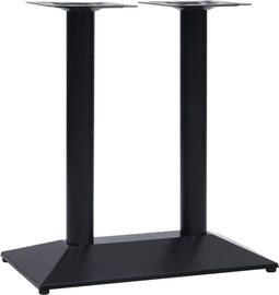 vidaXL Bistrotafelpoot 70x40x72 cm gietijzer zwart