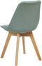 Set van 2 eetkamerstoelen DAKOTA II Mintgroen