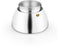 MONIX M863106 - Italiaanse Koffiezetapparaat - Aluminium en RVS - Rood