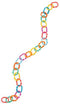 Playgro Loopy loops - Kinderwagen accessoires - 24 gekleurde ringen - Bijtringen - Baby speelgoed (24 stuks)