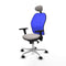 Jorquera Piqueras y Crespo 3D086N1 - Bureaustoel met hoofdsteun - Verstelbare hoogte - Wit