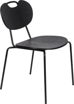 ANLI STYLE CHAIR ASPEN WOOD BLACK