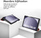 imoshion Samsung Galaxy Tab A9 - Trifold Bookcase - Auto-wake functie - Rood