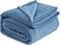 Bedsure BDEA523G1AL8QU - Fleecedeken - Warm zacht lichtgewicht 220 x 240 cm - Blauw gewassen