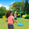 Mookie 3in1 First Multiplay Swingball - Tennis Voetbal Basketbal Set - Blauw