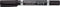Permanente markeerstift Staedtler Lumocolor 348 Zwart (10 Stuks)