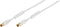 Vivanco 48/30 100GW - Antenne Aansluitkabel 10 m 100 dB - Wit