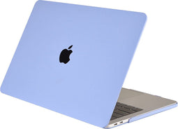Lunso Geschikt voor MacBook Air 13 inch M1 (2020) cover hoes - case - Candy Tranquility Blue