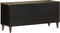 vidaXL - Tv-meubel - 100x33x46 - cm - massief - mangohout - zwart